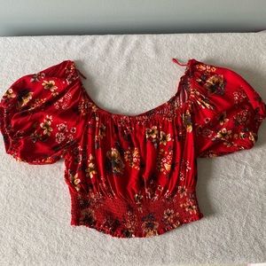 Off The Shoulder Garage Top